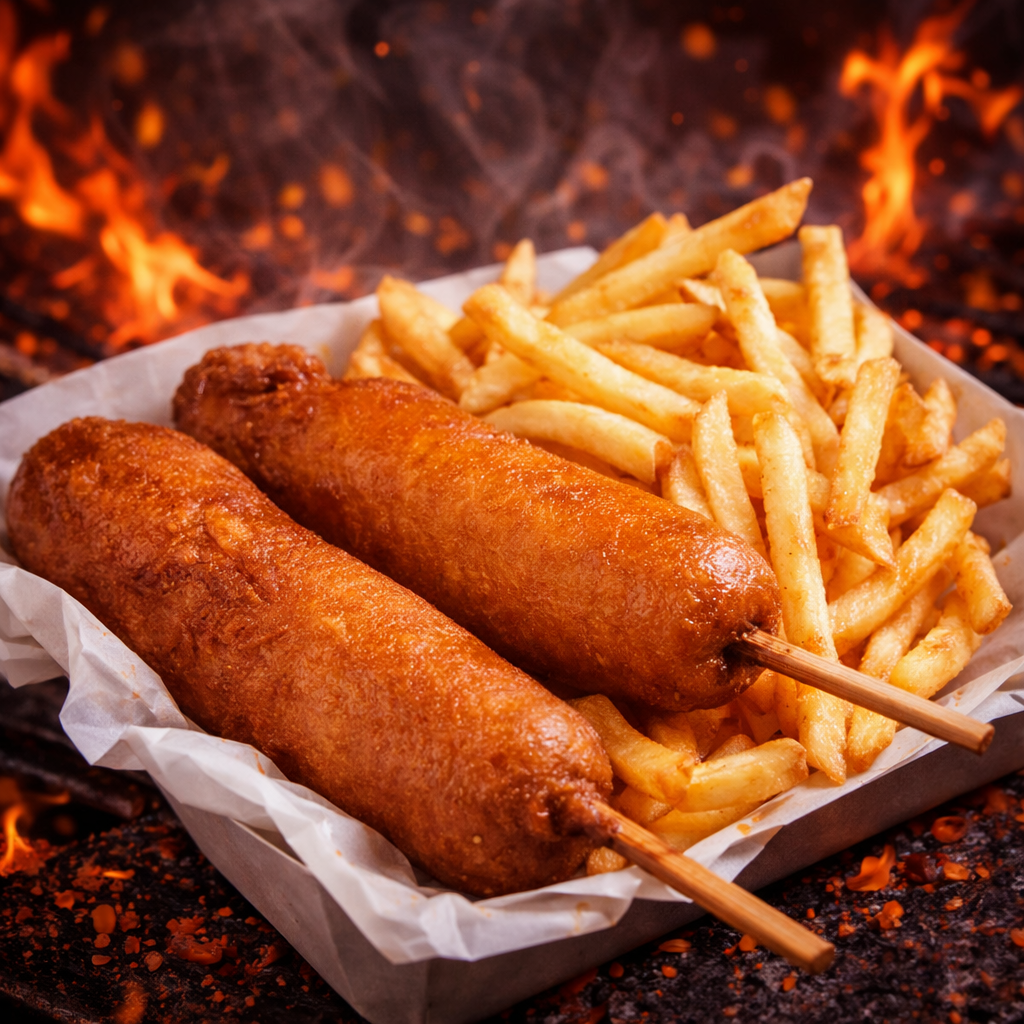 Cedar-Point-Dragons-Inn-Hot-Dog-on-a-Stick-Combo